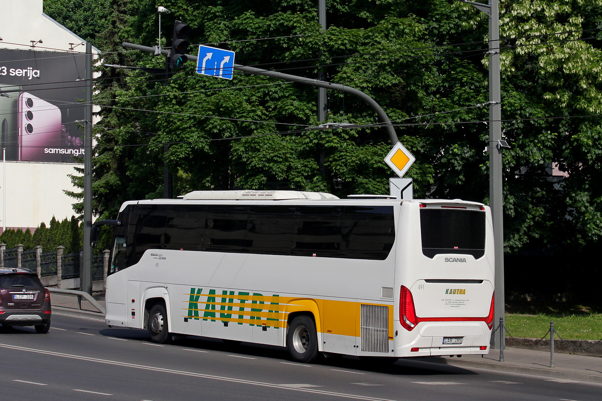 Kaunas, Scania Touring HD (Higer A80T) №: 491