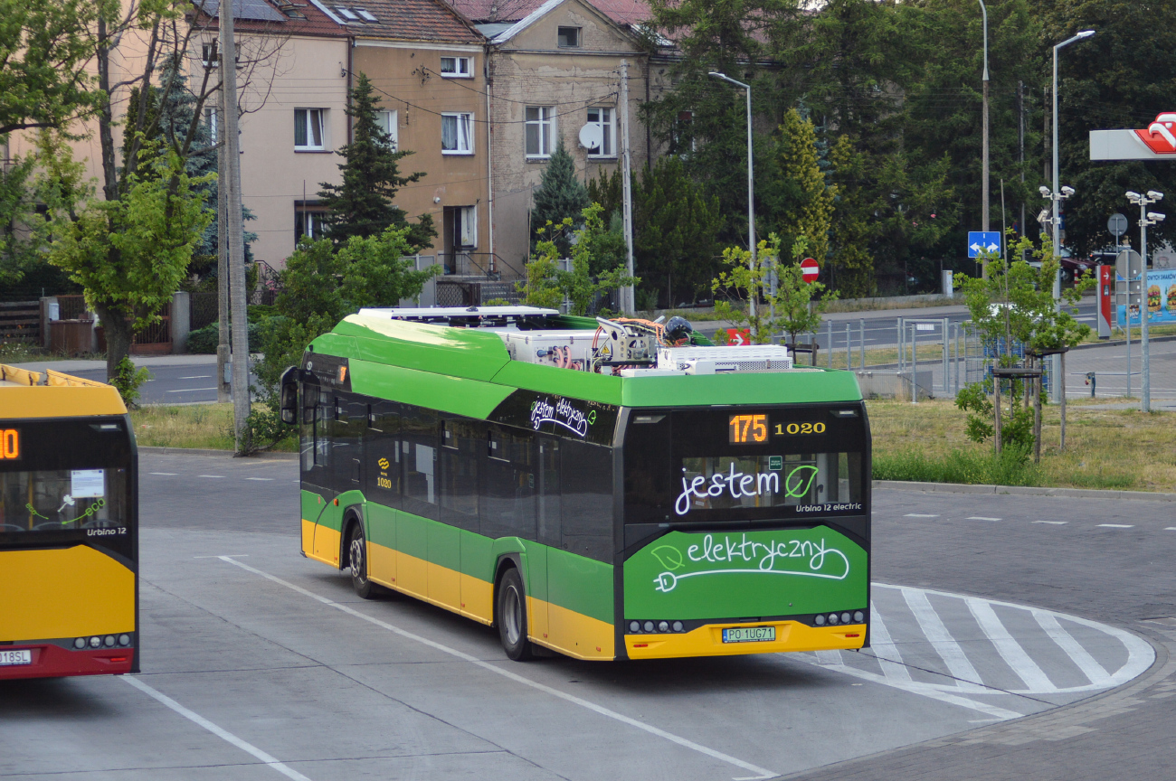 Poznań, Solaris Urbino IV 12 electric # 1020