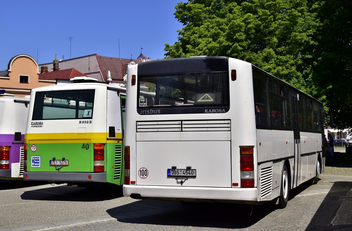 Pardubice, Karosa C954E.1360 № 3B5 4540; Pardubice, Karosa B932E.1690 № 7E1 5279