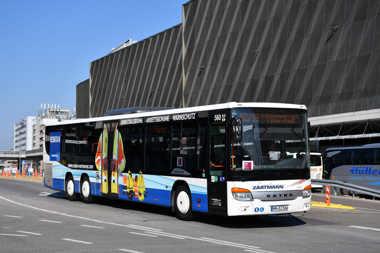 Heilbronn, Setra S418LE business # 560; Stuttgart — EV Digitaler Knoten Stuttgart — 2023