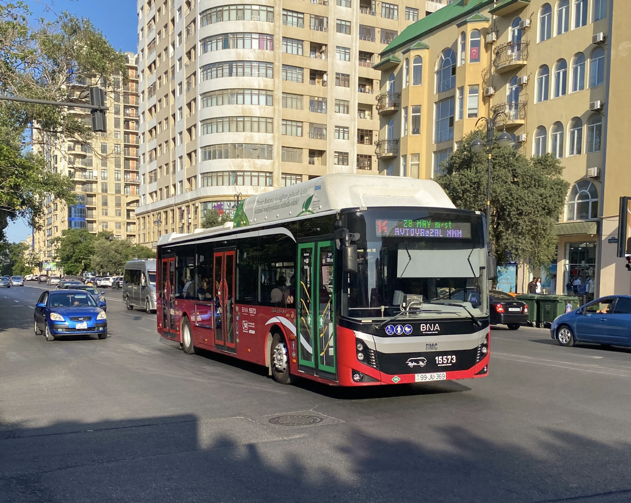 Баку, BMC Procity 12 CNG № 15573