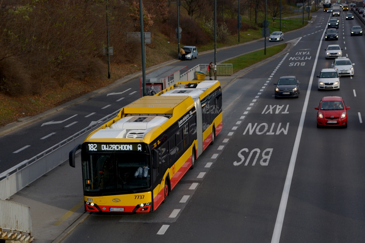 Варшава, Solaris Urbino IV 18 CNG № 7737