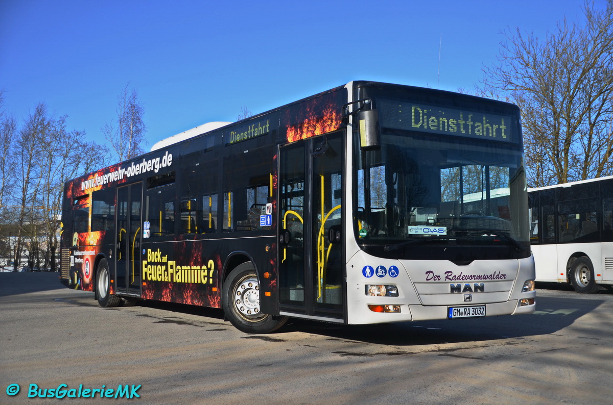 Гуммерсбах, MAN A21 Lion's City NL283 № GM-RA 3032