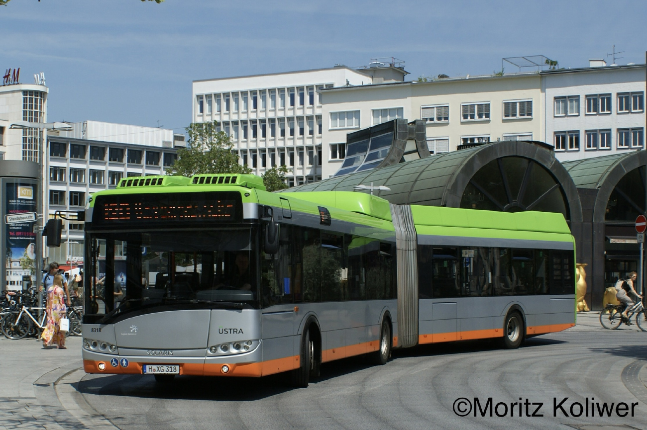Ганновер, Solaris Urbino III 18 Hybrid № 8318