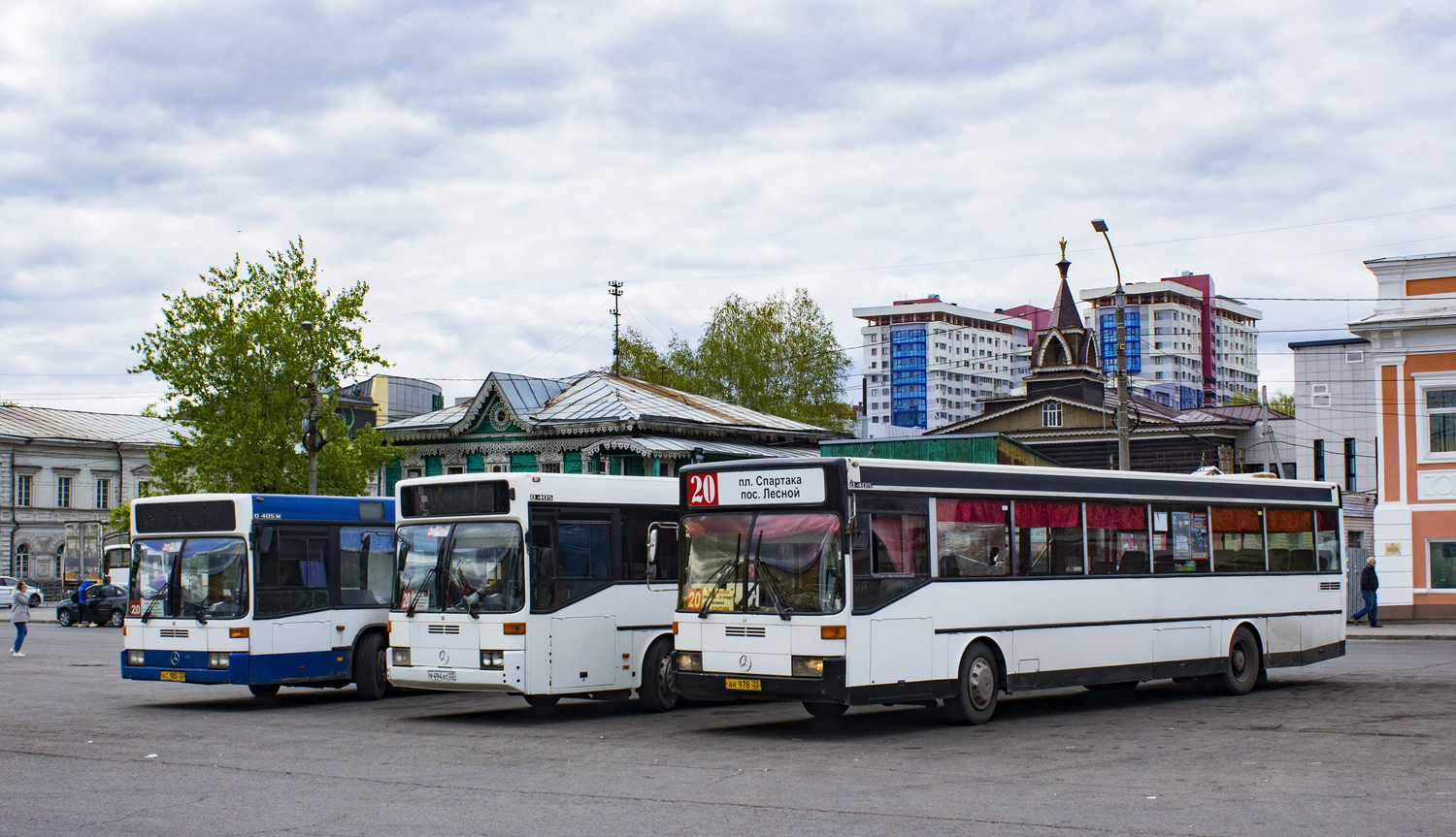 Barnaul, Mercedes-Benz O405 # АН 978 22; Barnaul — Miscellaneous photos