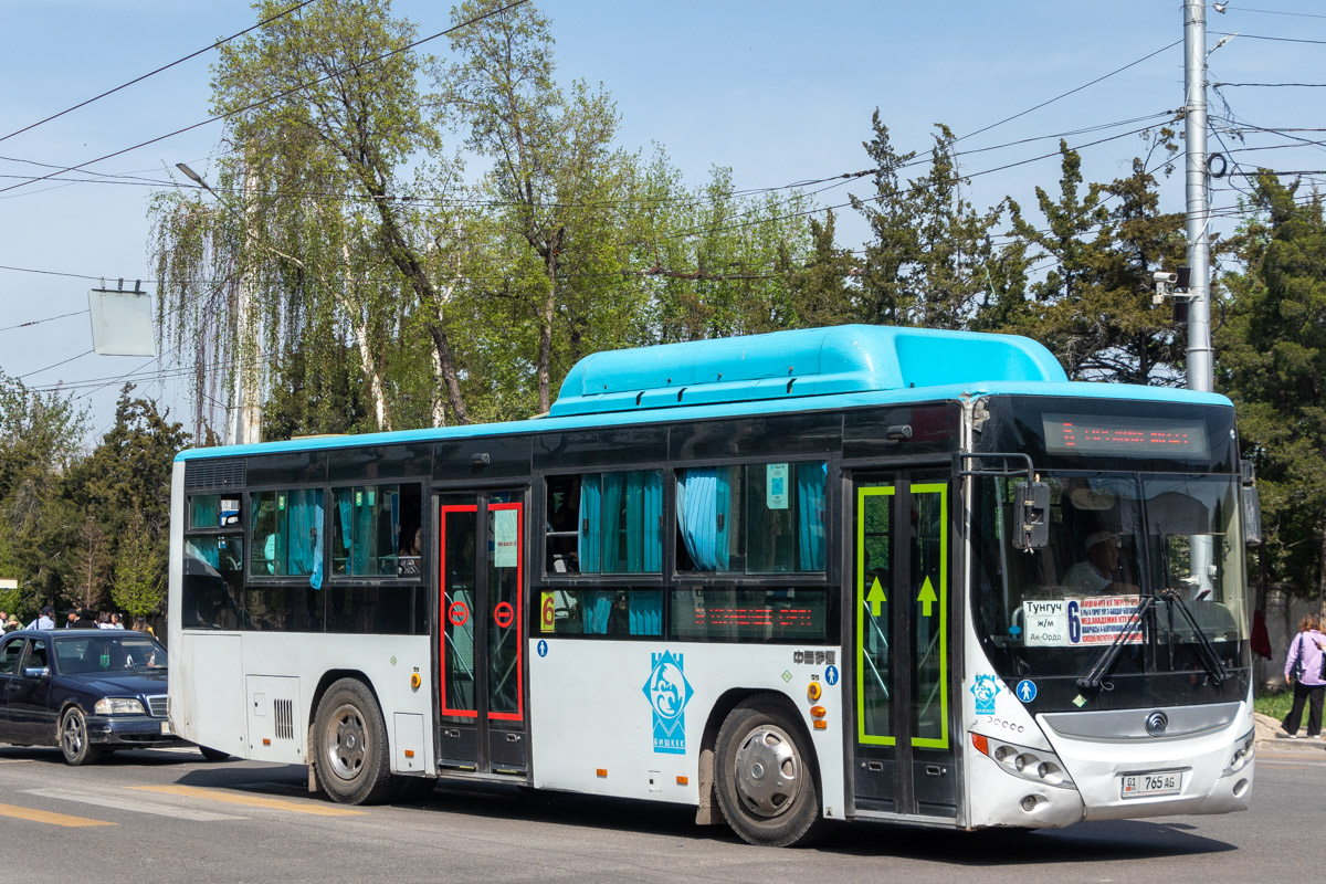 Biszkek, Yutong ZK6108HGH (CNG) # 01 765 AG