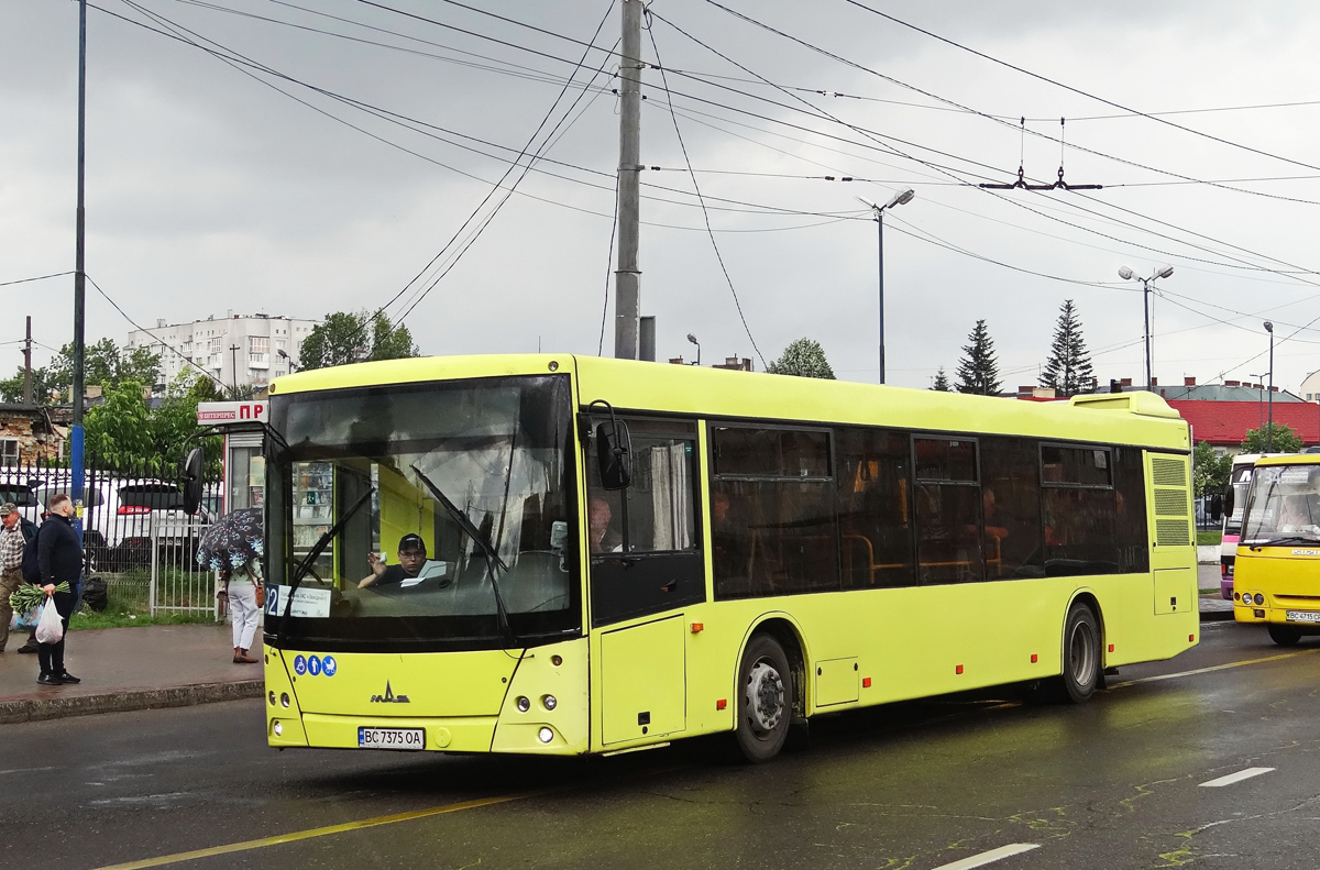 Lviv, MAZ-203.069 č. ВС 7375 ОА