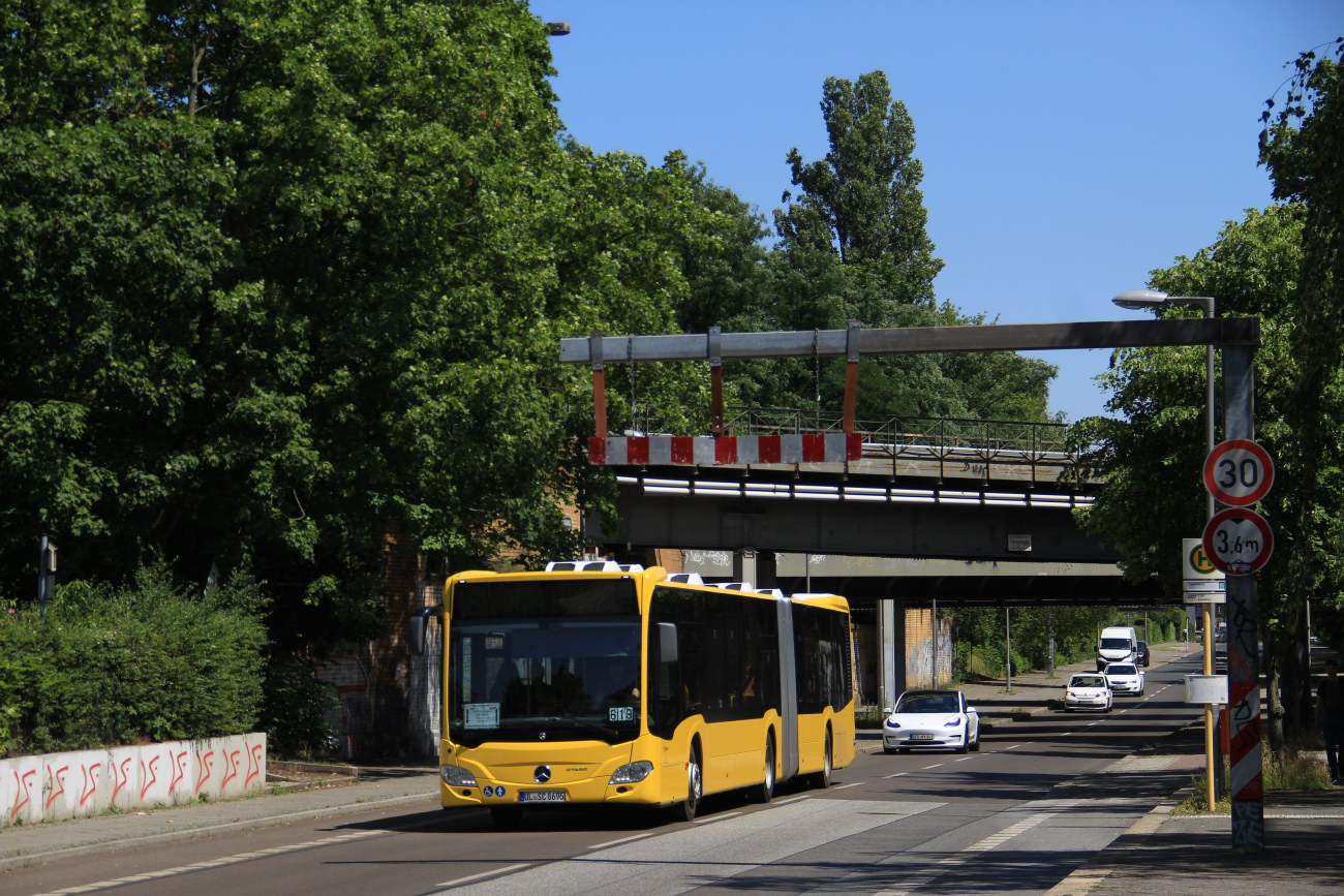 Berlin, Mercedes-Benz Citaro C2 G Hybrid # UL-SC 8695