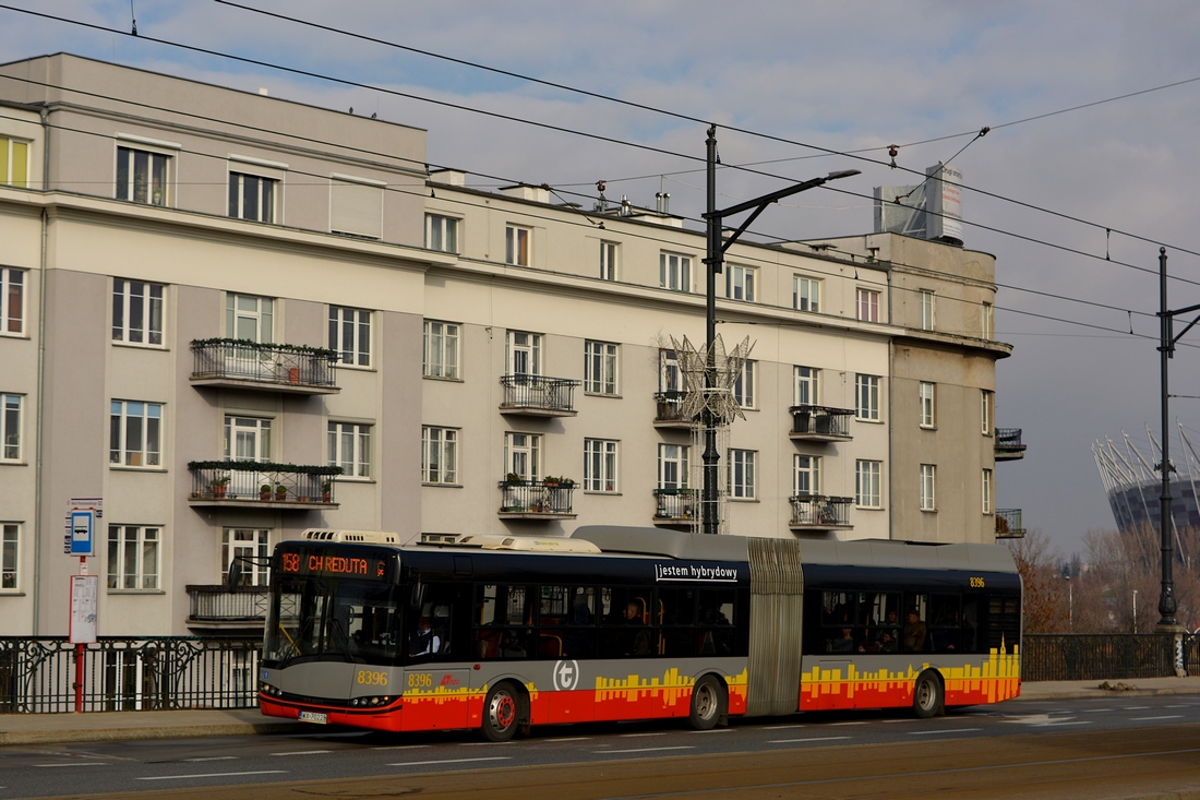 Varšuva, Solaris Urbino III 18 Hybrid nr. 8396