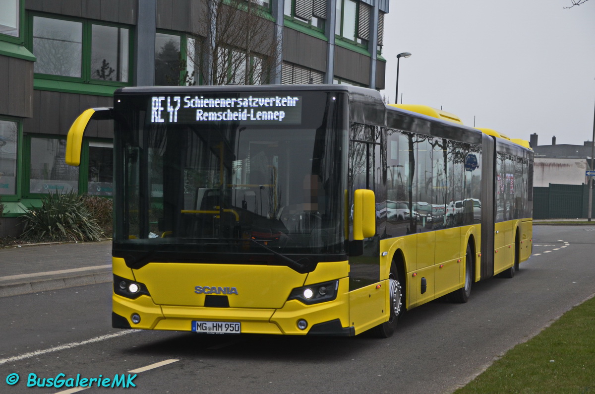 Mönchengladbach, Scania Citywide LFA II 18M # MG-HM 950