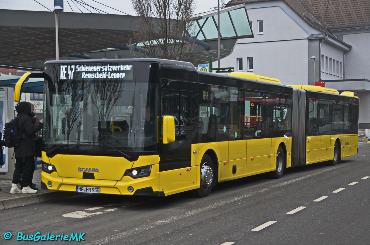 Mönchengladbach, Scania Citywide LFA II 18M # MG-HM 950