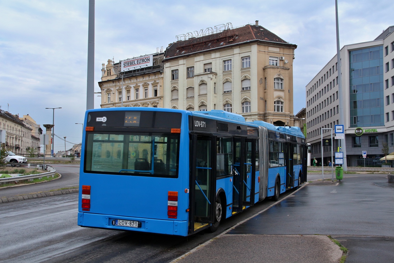 Будапешт, Van Hool AG300/2 № LOV-871