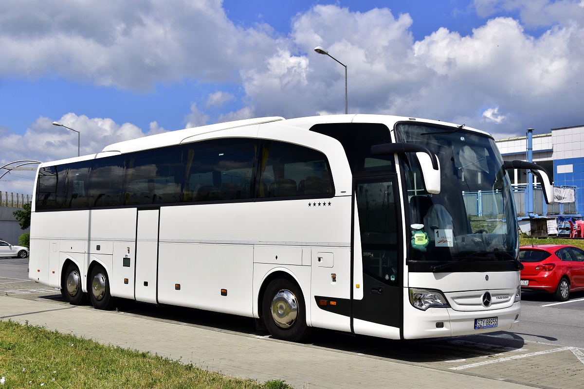 Żywiec, Mercedes-Benz Travego O580-16RHD M № SZY 88955