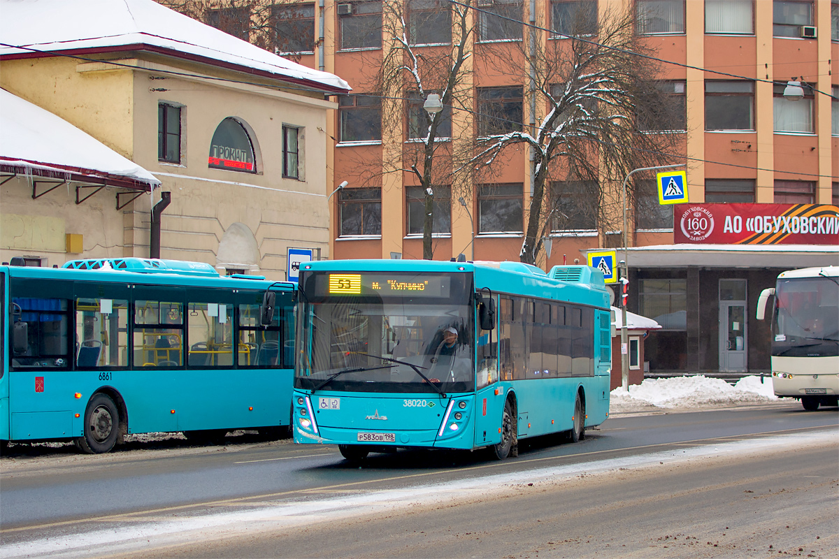 Saint Petersburg, MAZ-203.945 # 38020