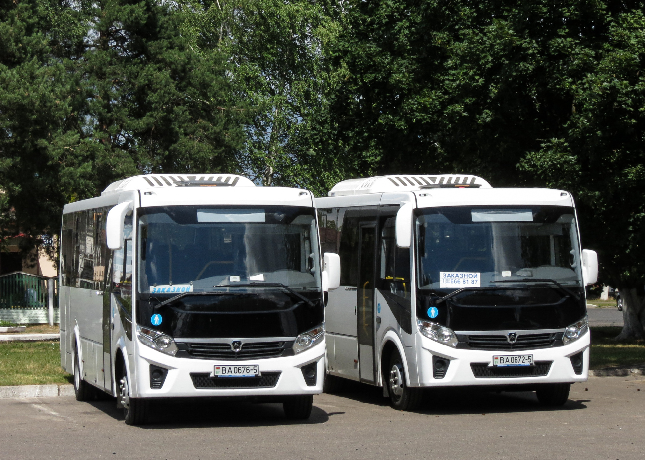 Borisov, PAZ-320455-04 "Vector Next" Intercity (LD, LS) # ВА 0676-5