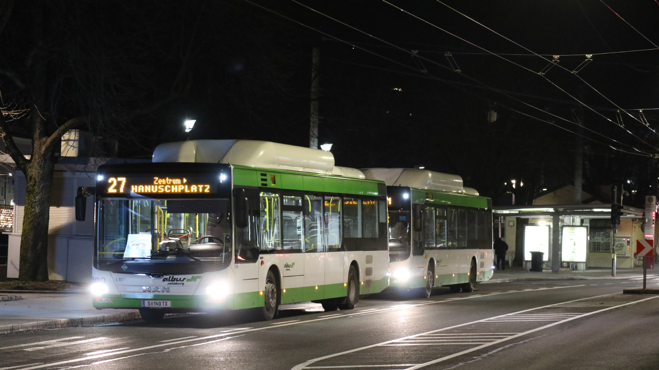 Salzburg, MAN A21 Lion's City NL313 CNG č. L1402