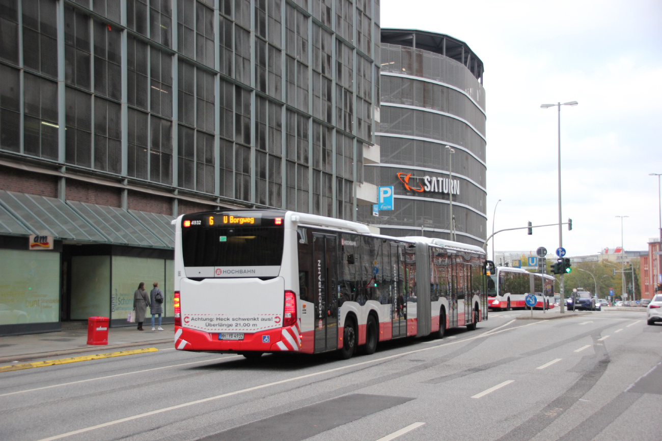 Гамбург, Mercedes-Benz Citaro C2 GL CapaCity L № 4932