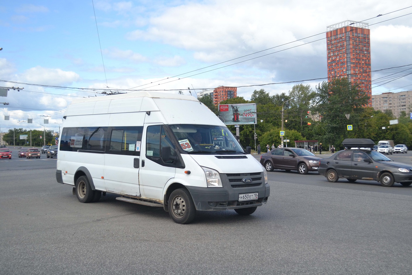 Izhevsk, Nizhegorodets-222709 (Ford Transit) # Н 650 ЕТ 18