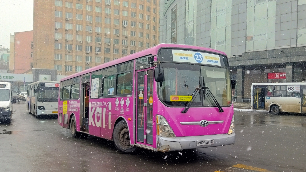 Vladivostok, Hyundai Super AeroCity # С 806 КВ 125