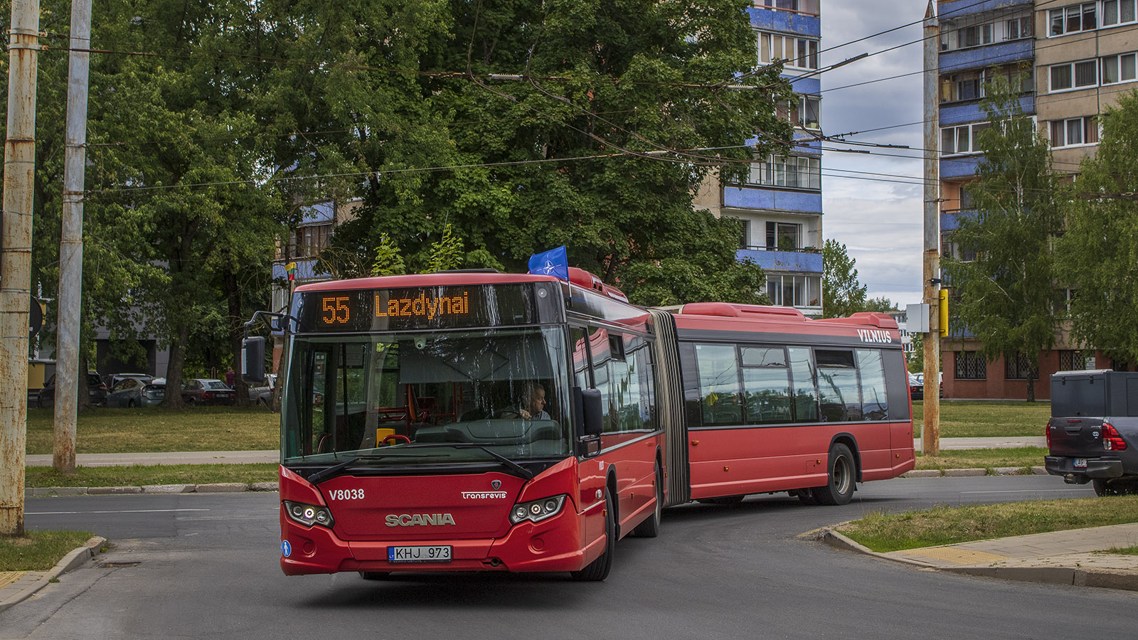 Vilnius, Scania Citywide LFA No. V8038