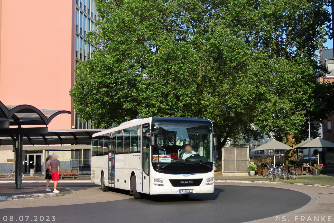 Offenbach am Main, MAN R60 Lion's Intercity ÜL**0 No. OF-M 7050