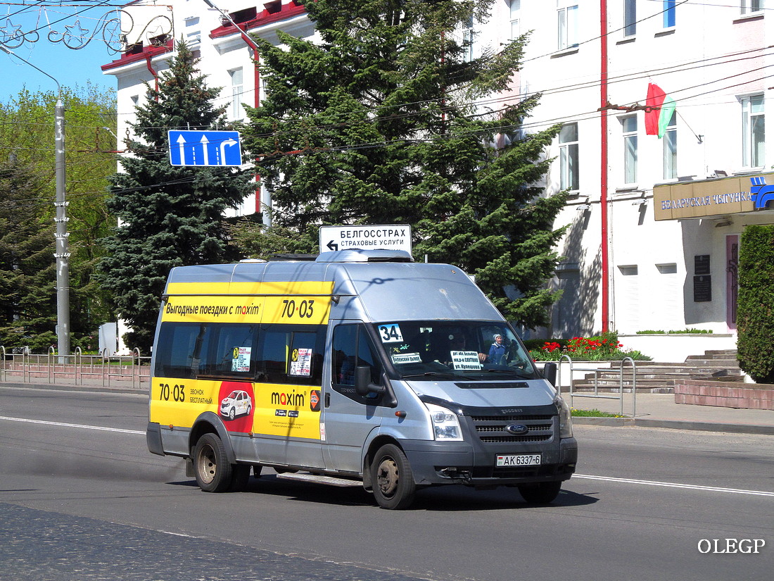 Mogilev, Ford Transit # АК 6337-6