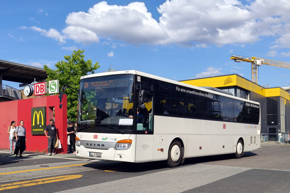 Ulm, Setra S415UL business # UL-A 9830; Stuttgart — EV Digitaler Knoten Stuttgart — 2023