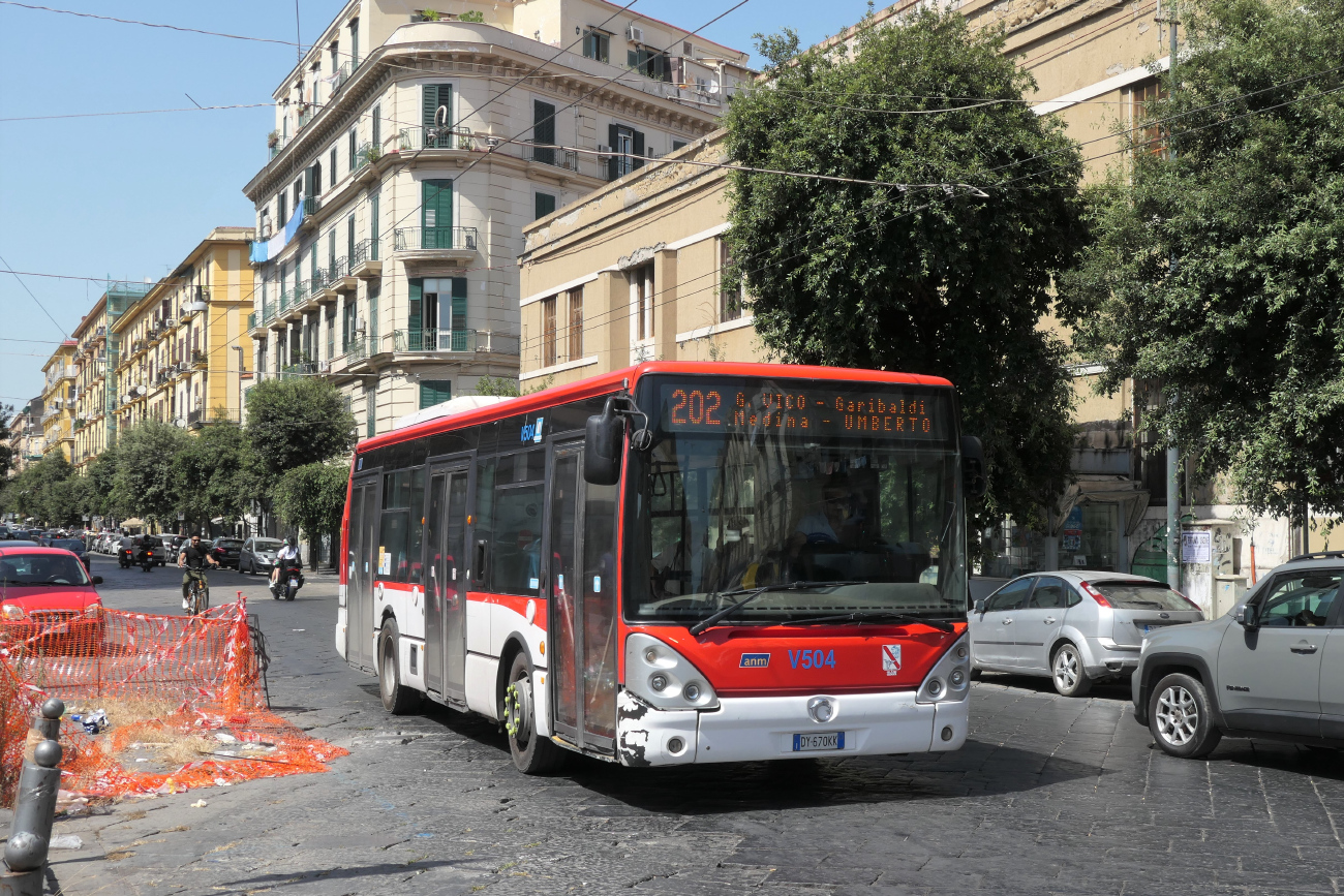 Naples, Irisbus Citelis 10.5M №: V504