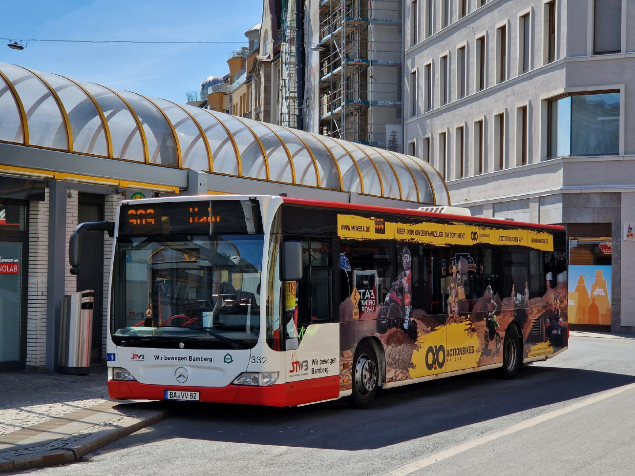 Bamberg, Mercedes-Benz O530 Citaro Facelift # 332