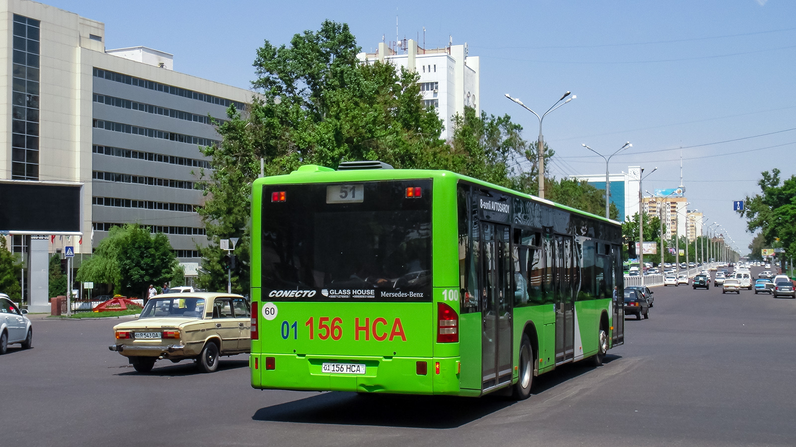 Tashkent, Mercedes-Benz Conecto II nr. 08100