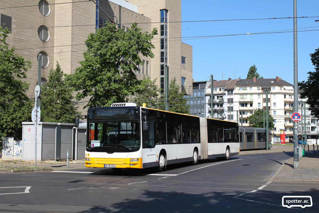 Bonn, MAN A23 Lion's City G NG313 č. BN-WB 2014