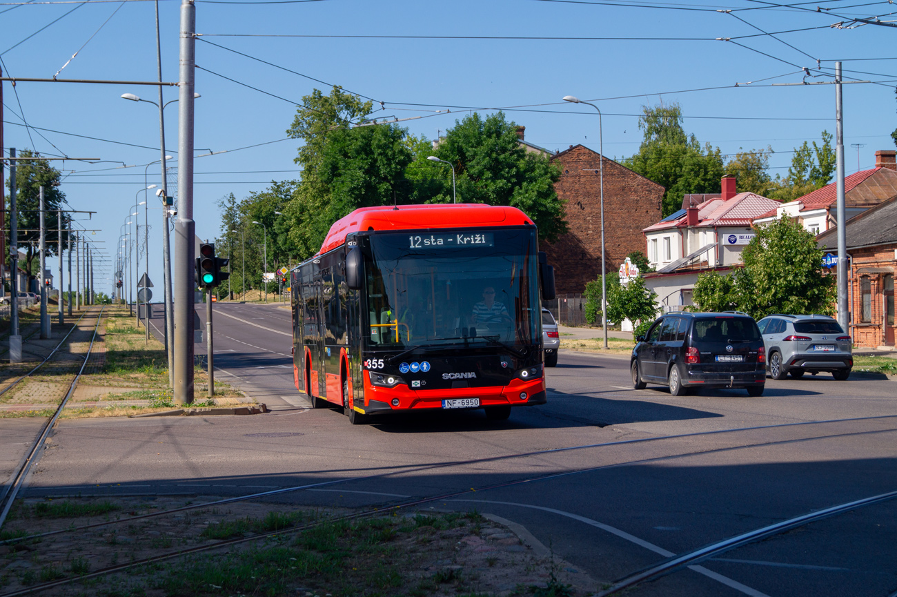 Daugavpils, Scania Citywide LF II 12M CNG № 355