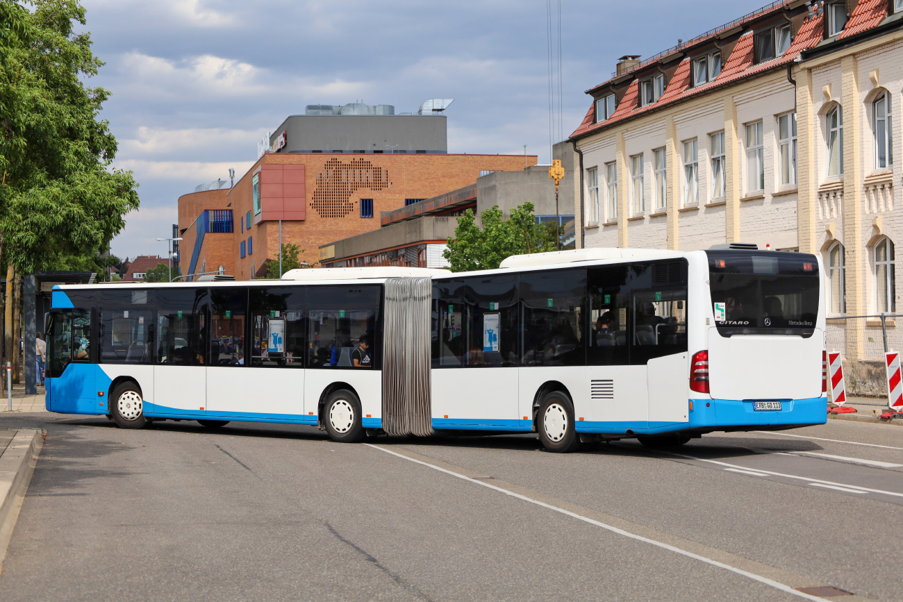 Erbach (Odenwald), Mercedes-Benz O530 Citaro Facelift G č. ERB-GD 113; Böblingen — SEV (Stuttgart -) Böblingen — Singen (Gäubahn)