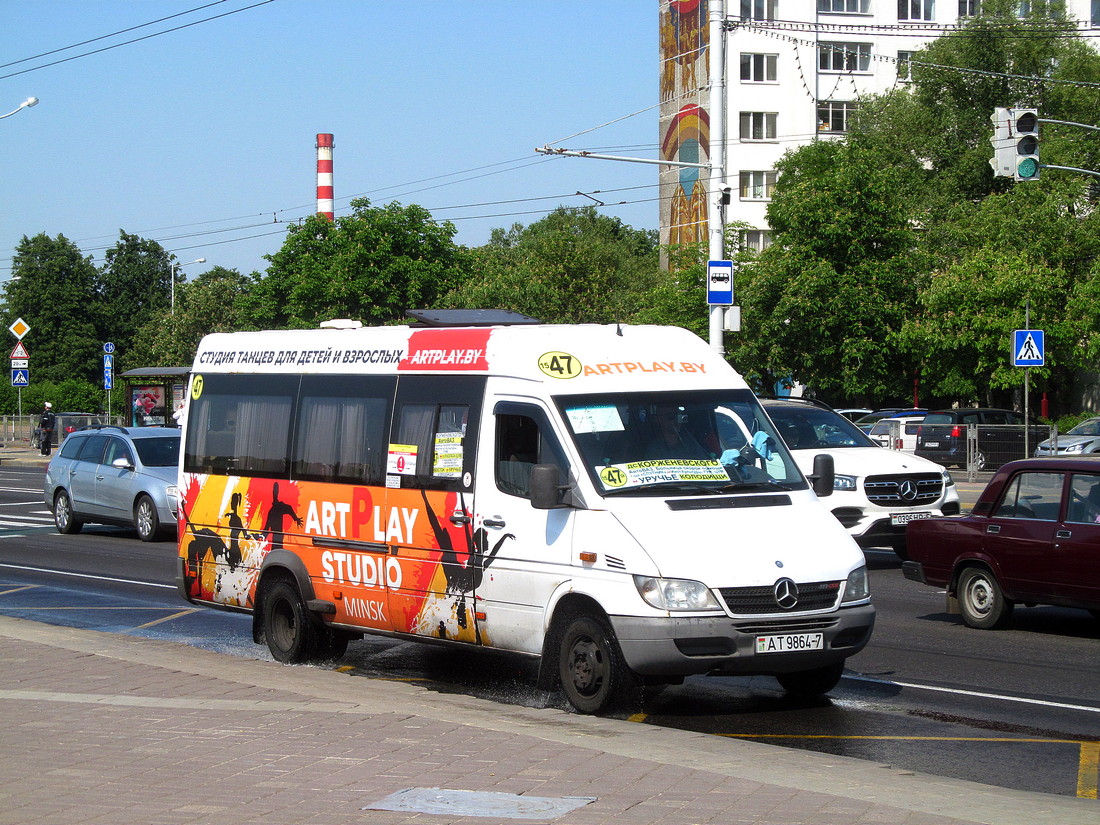 Minsk, Mercedes-Benz Sprinter 411CDI nr. АТ 9864-7