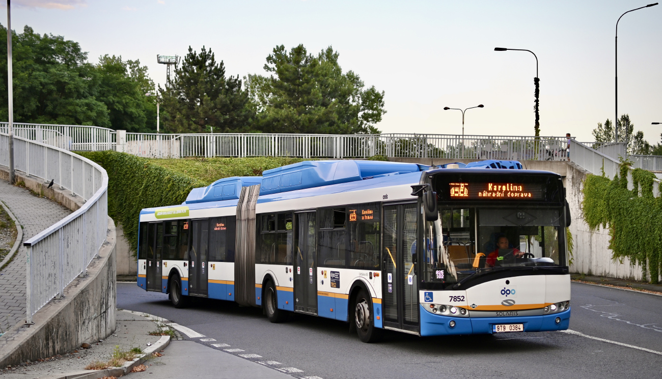 Ostrava, Solaris Urbino III 18 CNG č. 7852