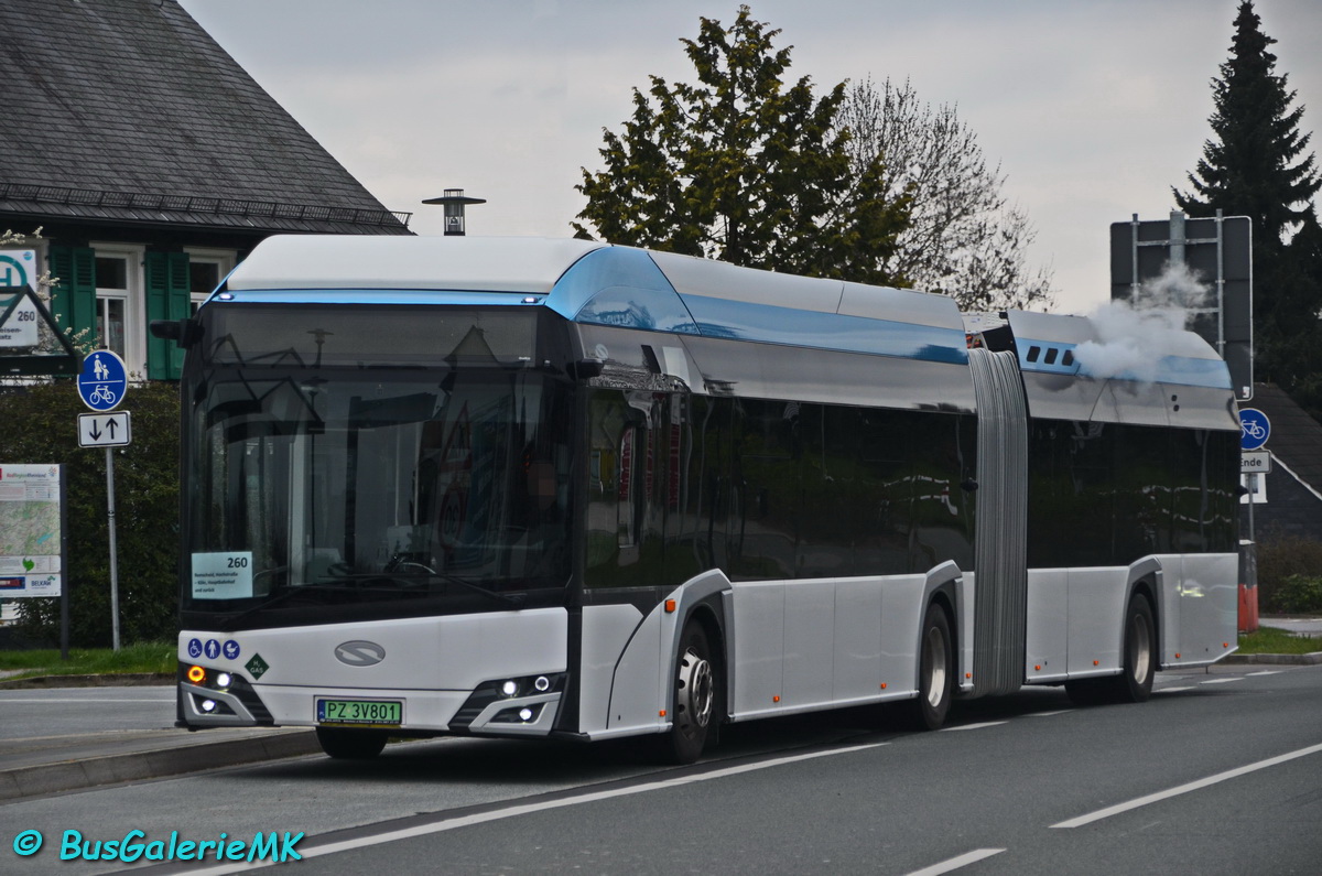 Cologne, Solaris Urbino IV 18 hydrogen nr. PZ 3V801