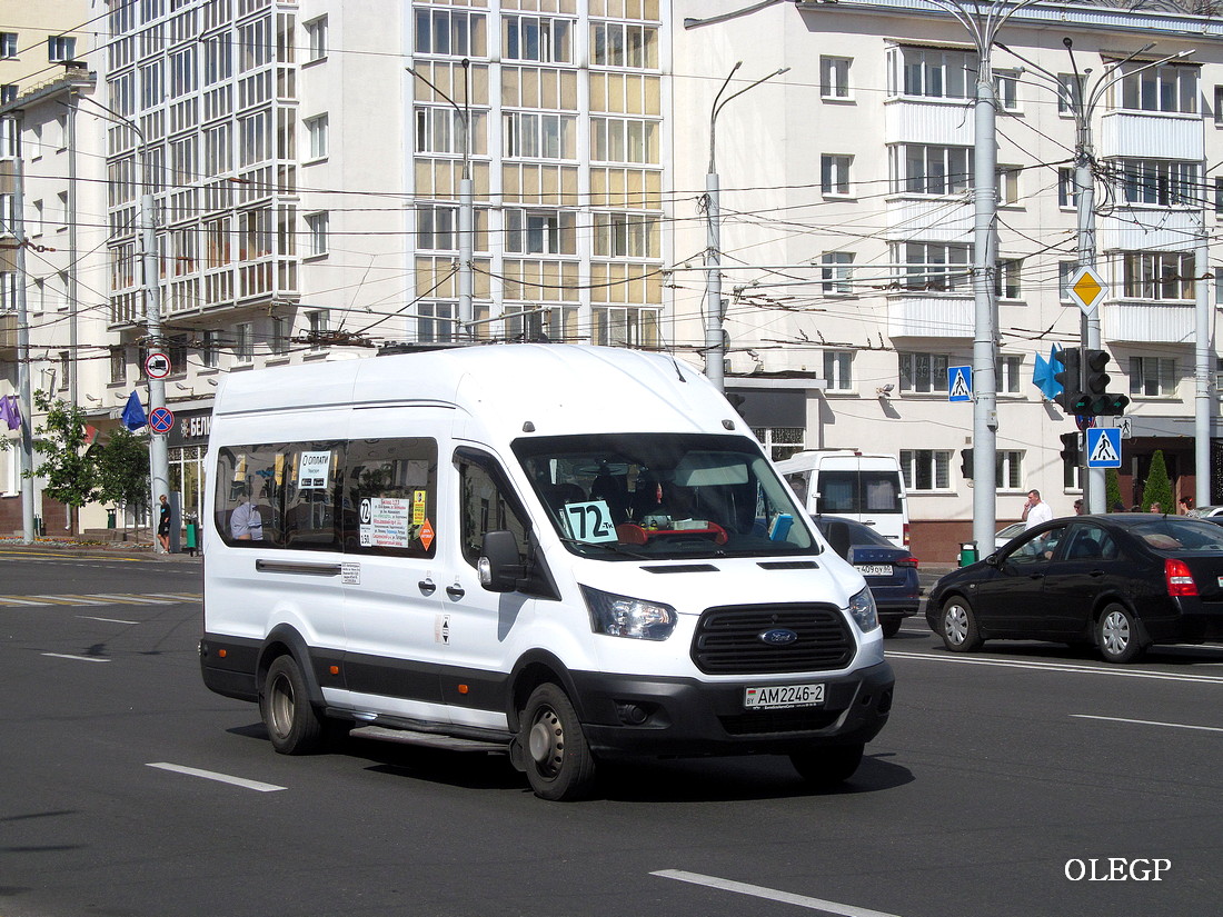 Віцебск, Ford Transit FBD [RUS] (Z6F) № АМ 2246-2