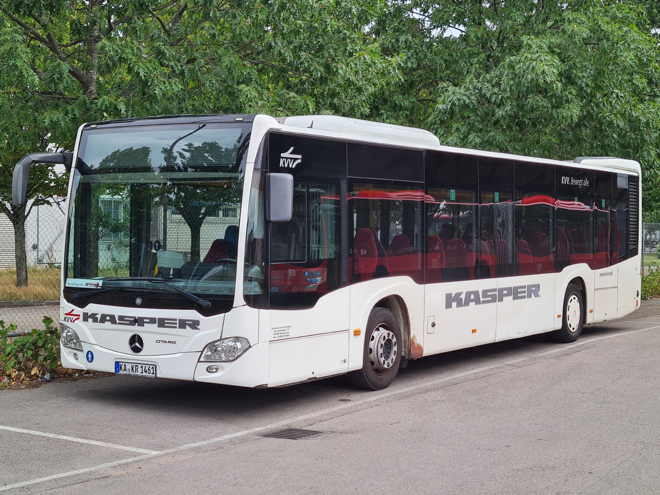 Karlsruhe, Mercedes-Benz Citaro C2 Ü nr. KA-KR 1461
