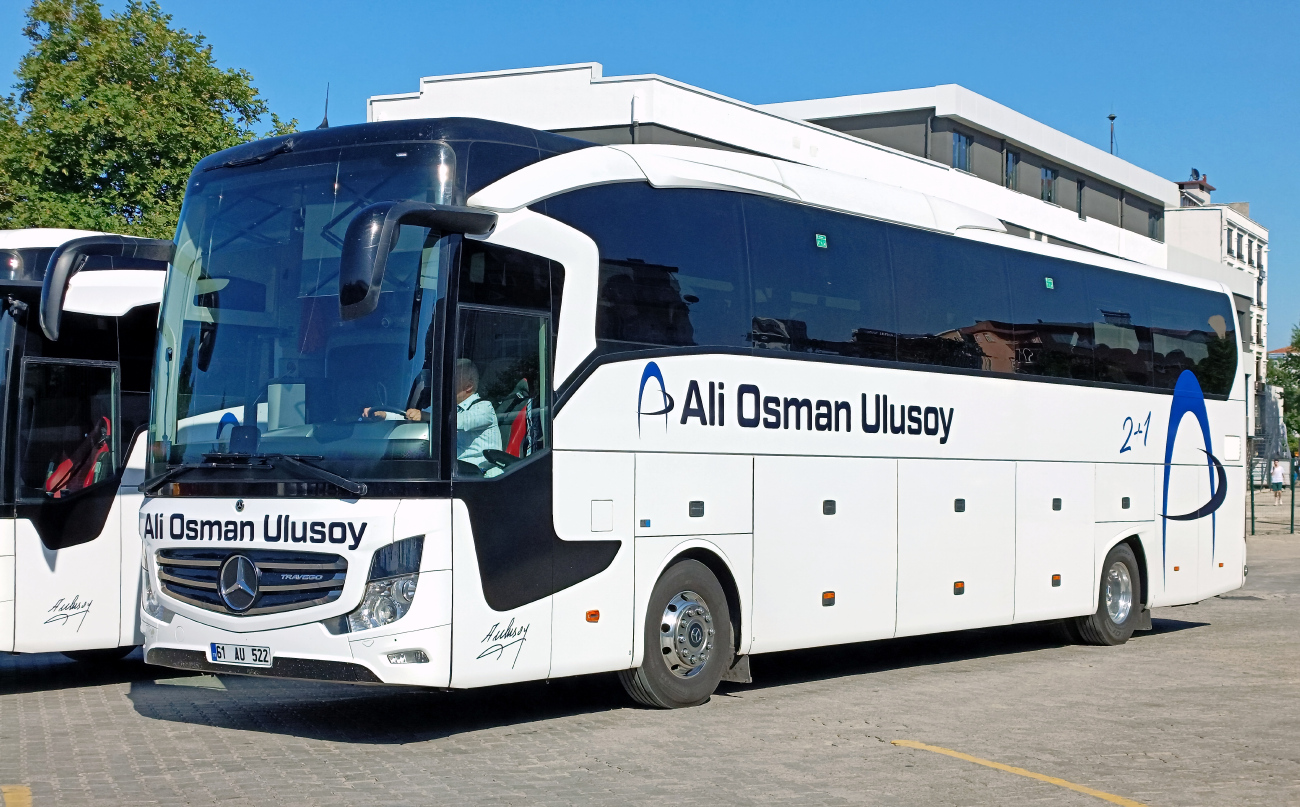 Trabzon, Mercedes-Benz Travego III 16SHD M/2 (Türk) # 61 AU 522