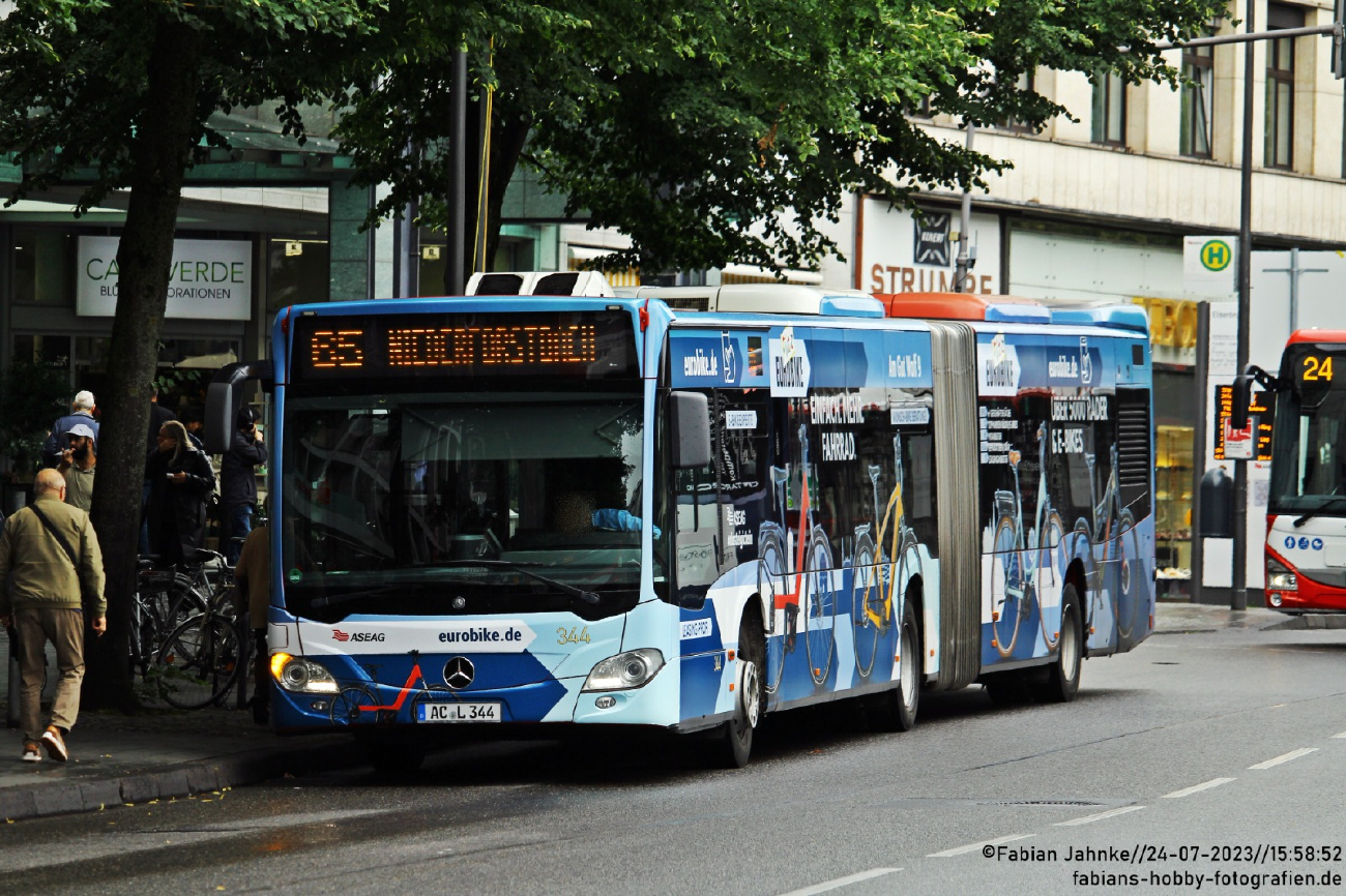 Aachen, Mercedes-Benz Citaro C2 G č. 344