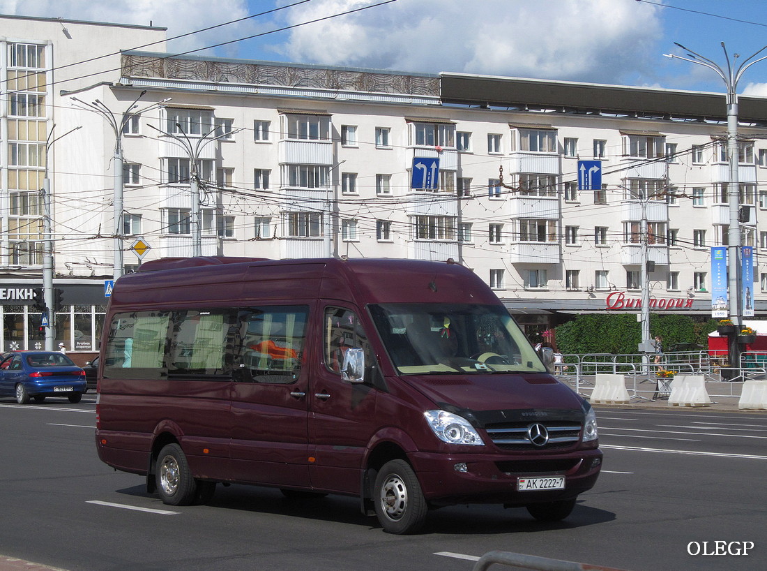 Minsk, Mercedes-Benz Sprinter 518CDI nr. АК 2222-7