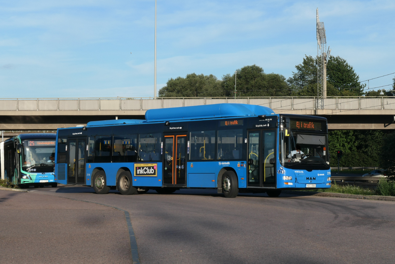 Гётеборг, MAN A36 Lion's City C NL363-13,7 CNG № 2119