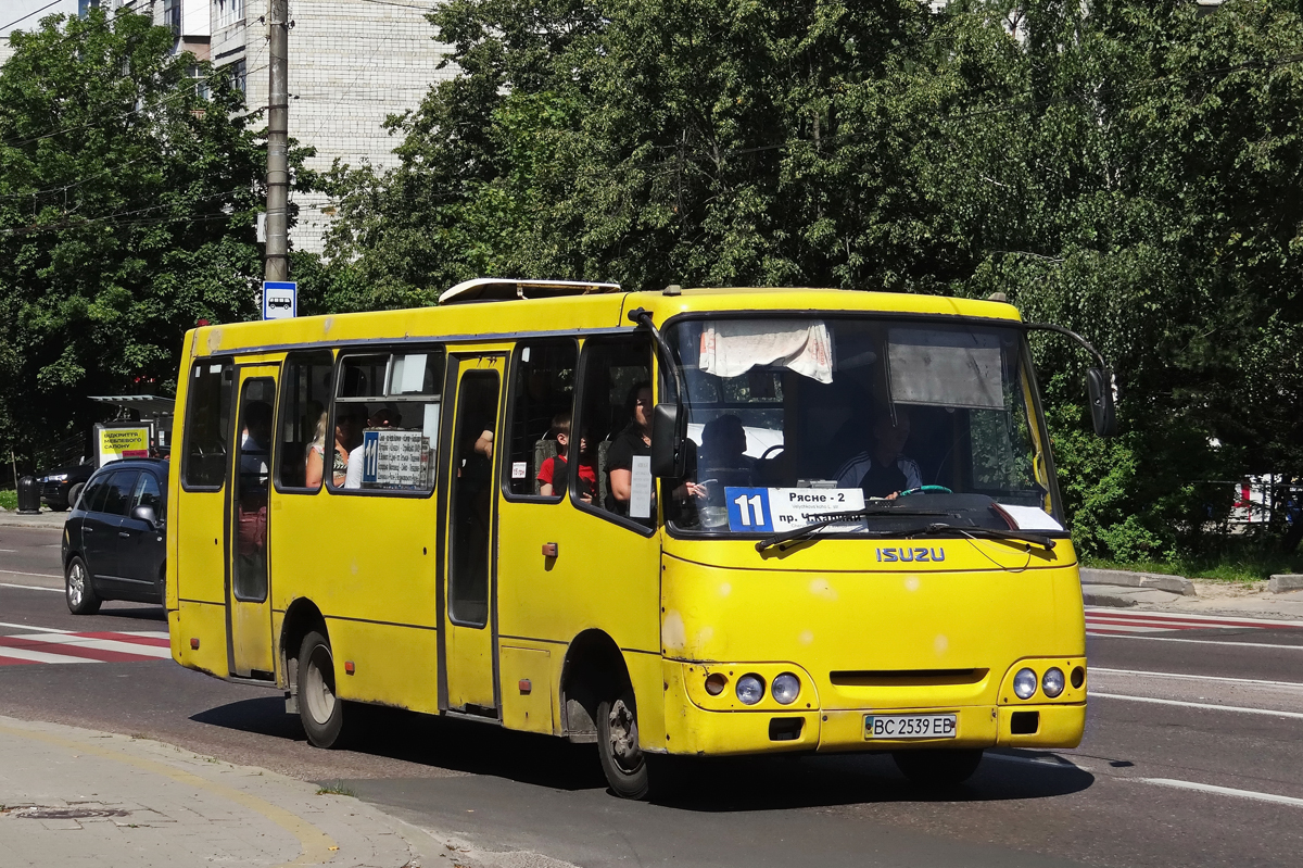 Lviv, Bogdan А09202 # ВС 2539 ЕВ