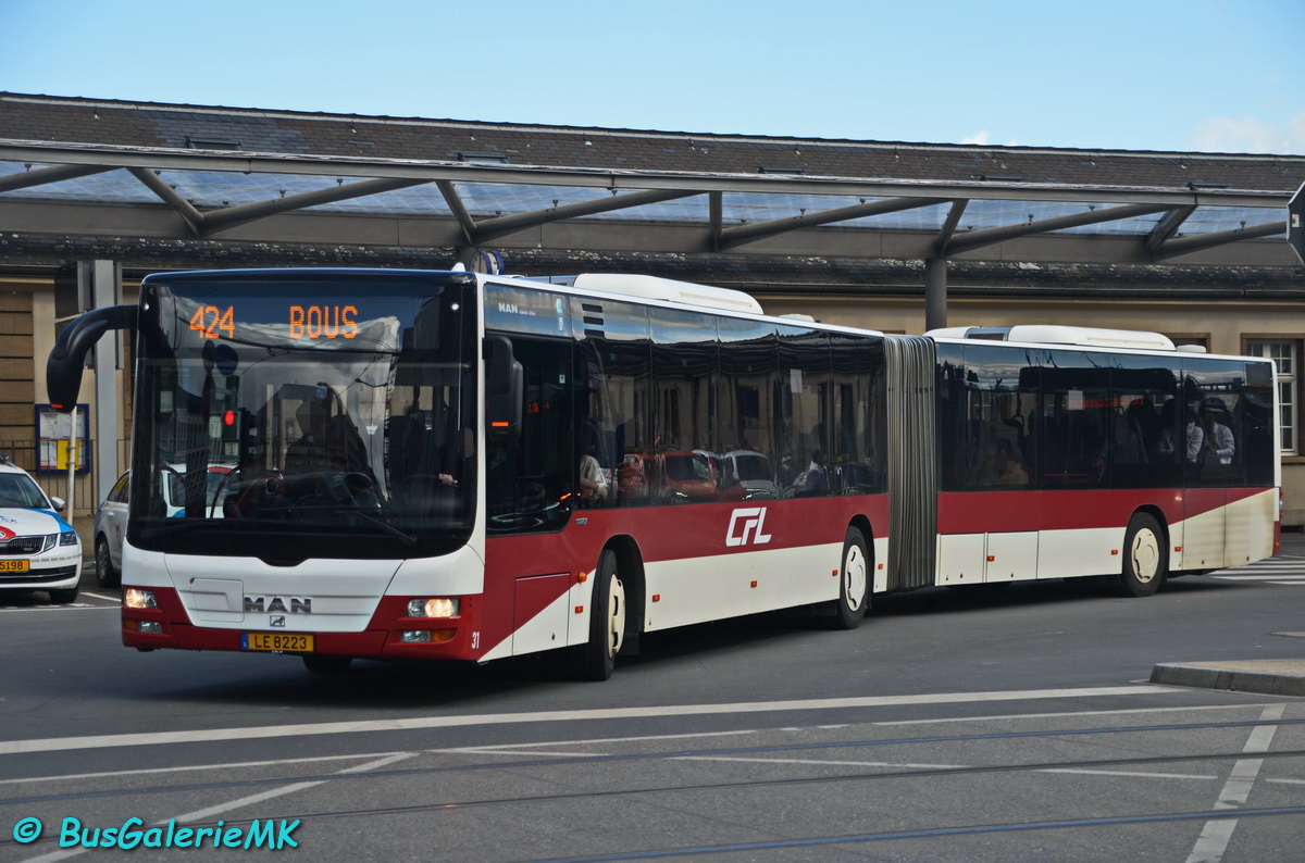 Luxembourg-ville, MAN A40 Lion's City GL NG363 № 31