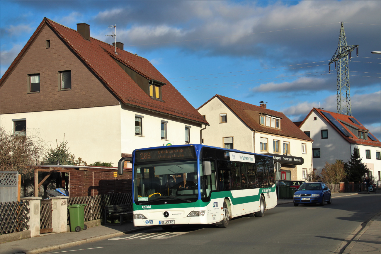 Erlangen, Mercedes-Benz O530 Citaro Facelift nr. ER-KR 83