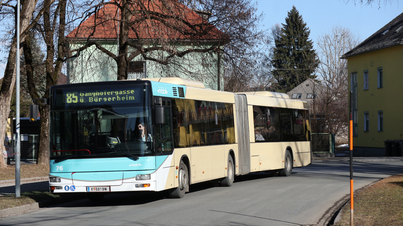 Klagenfurt, MAN A23 NG313 # 76