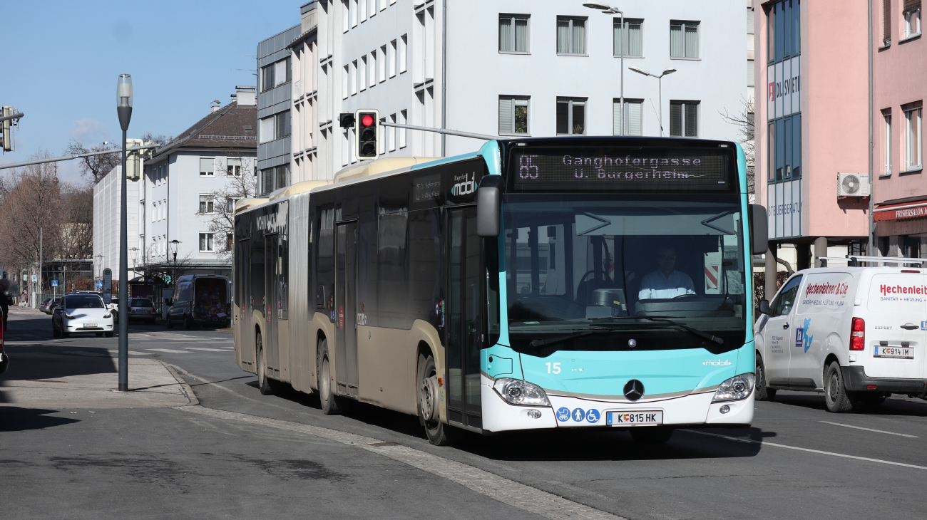 Klagenfurt, Mercedes-Benz Citaro C2 G Nr. 15