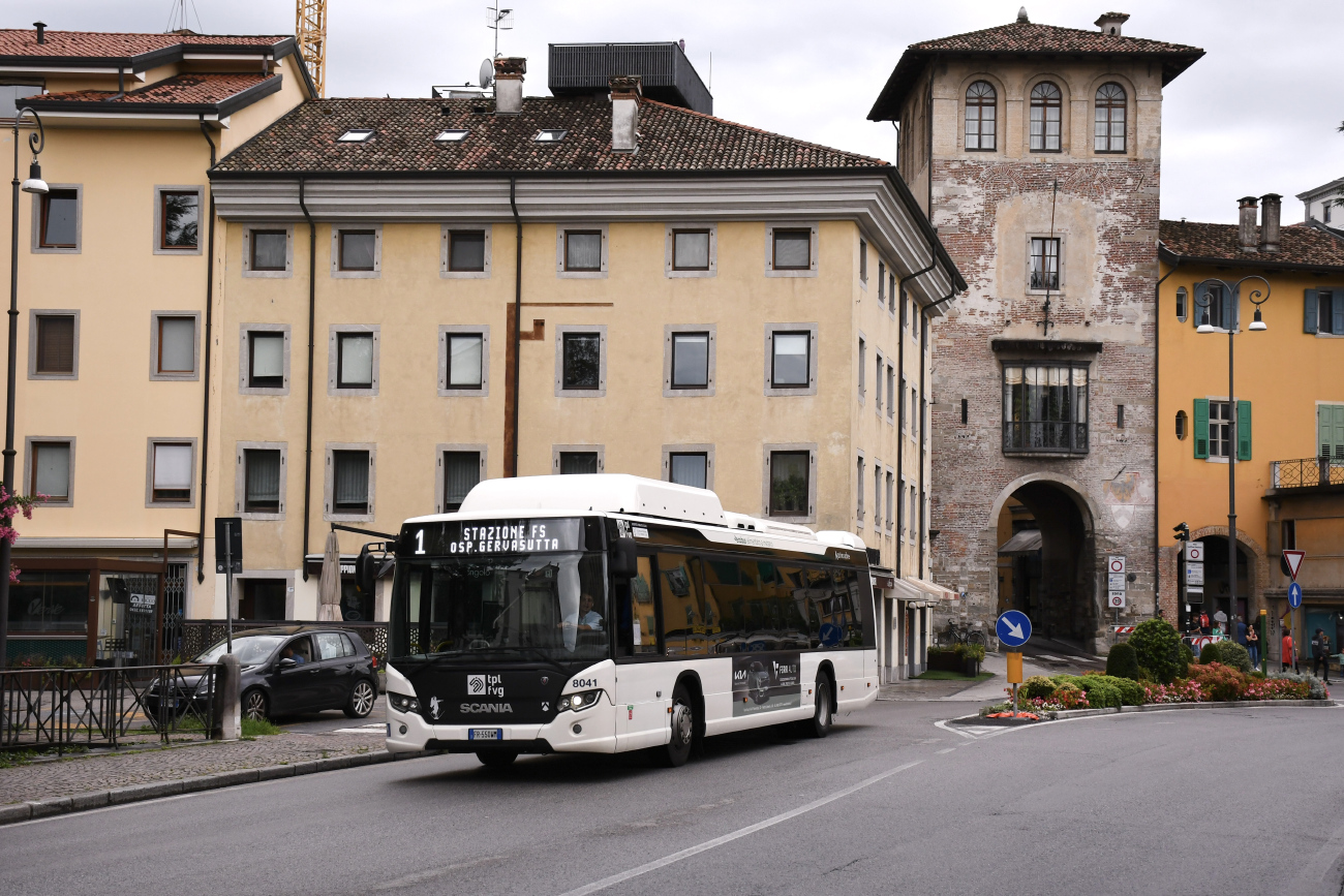 Udine, Scania Citywide LF CNG # 8041