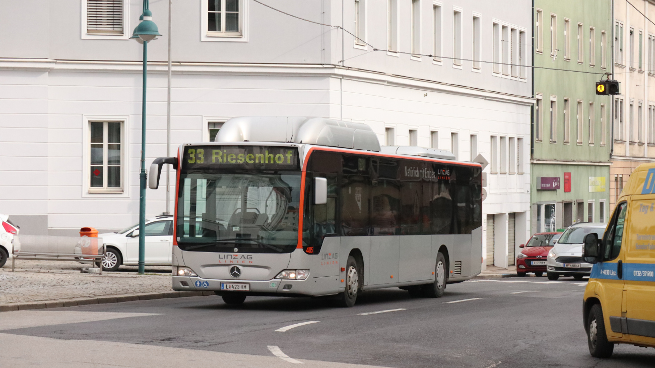 Linz, Mercedes-Benz O530 Citaro Facelift CNG # 405