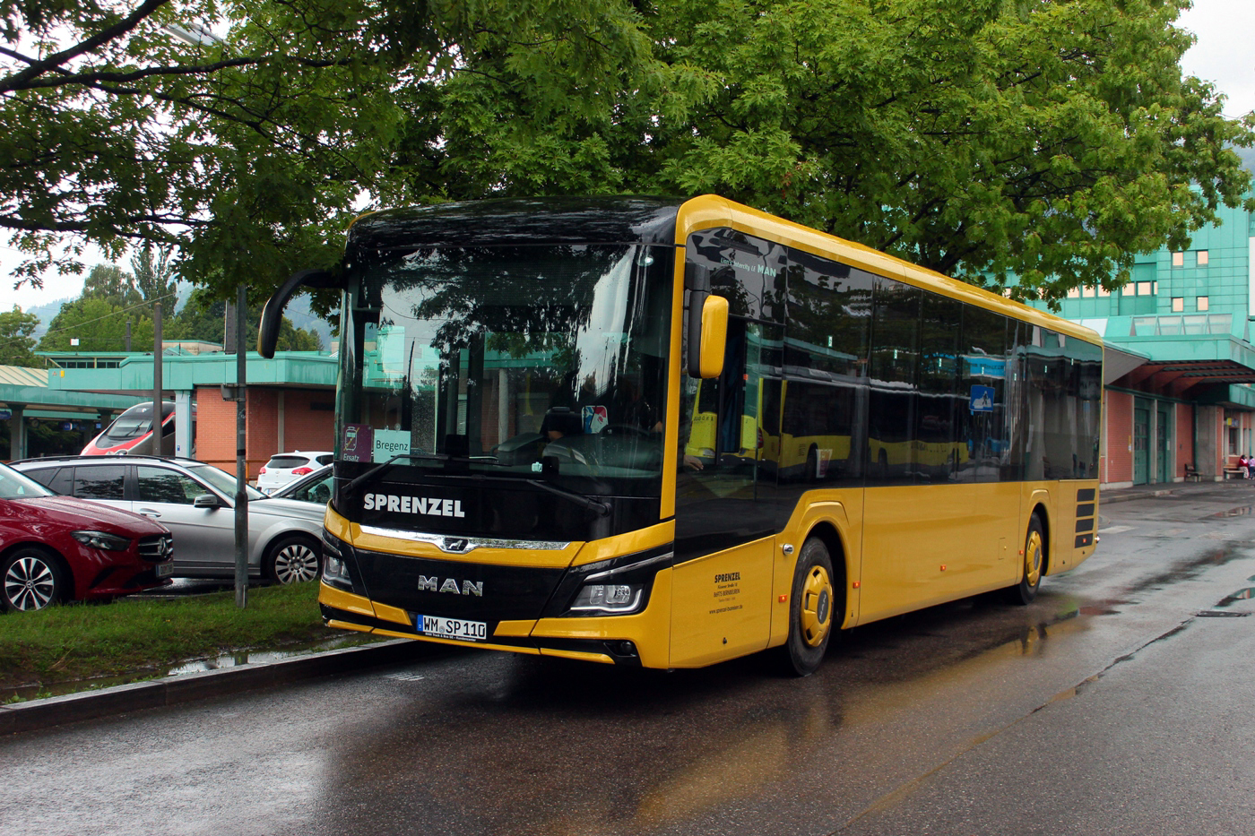 Weilheim in Oberbayern, MAN 42C Lion's Intercity Ü LE360 č. WM-SP 110